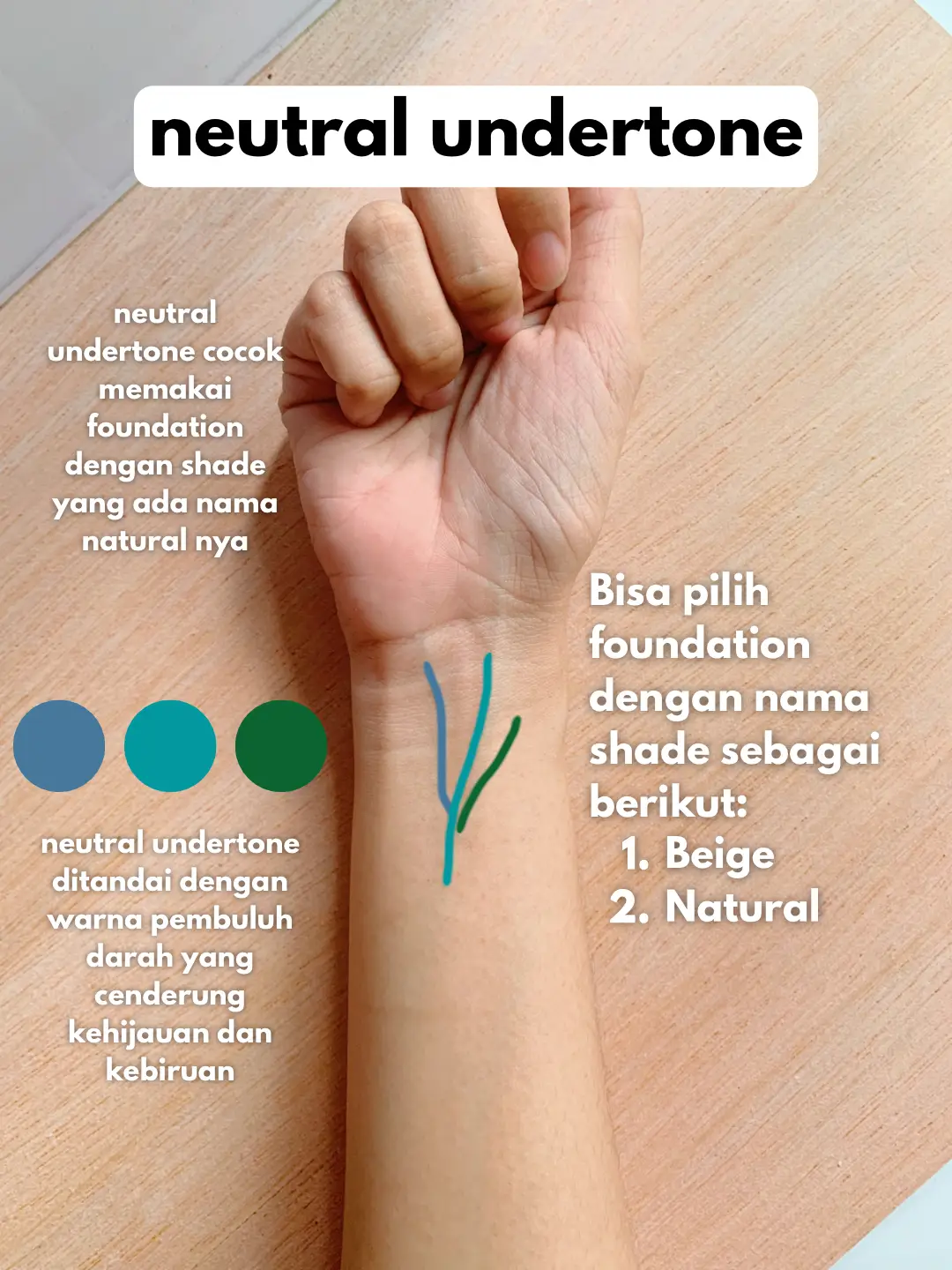Cara Pilih Shade Foundation Mengikut Undertone